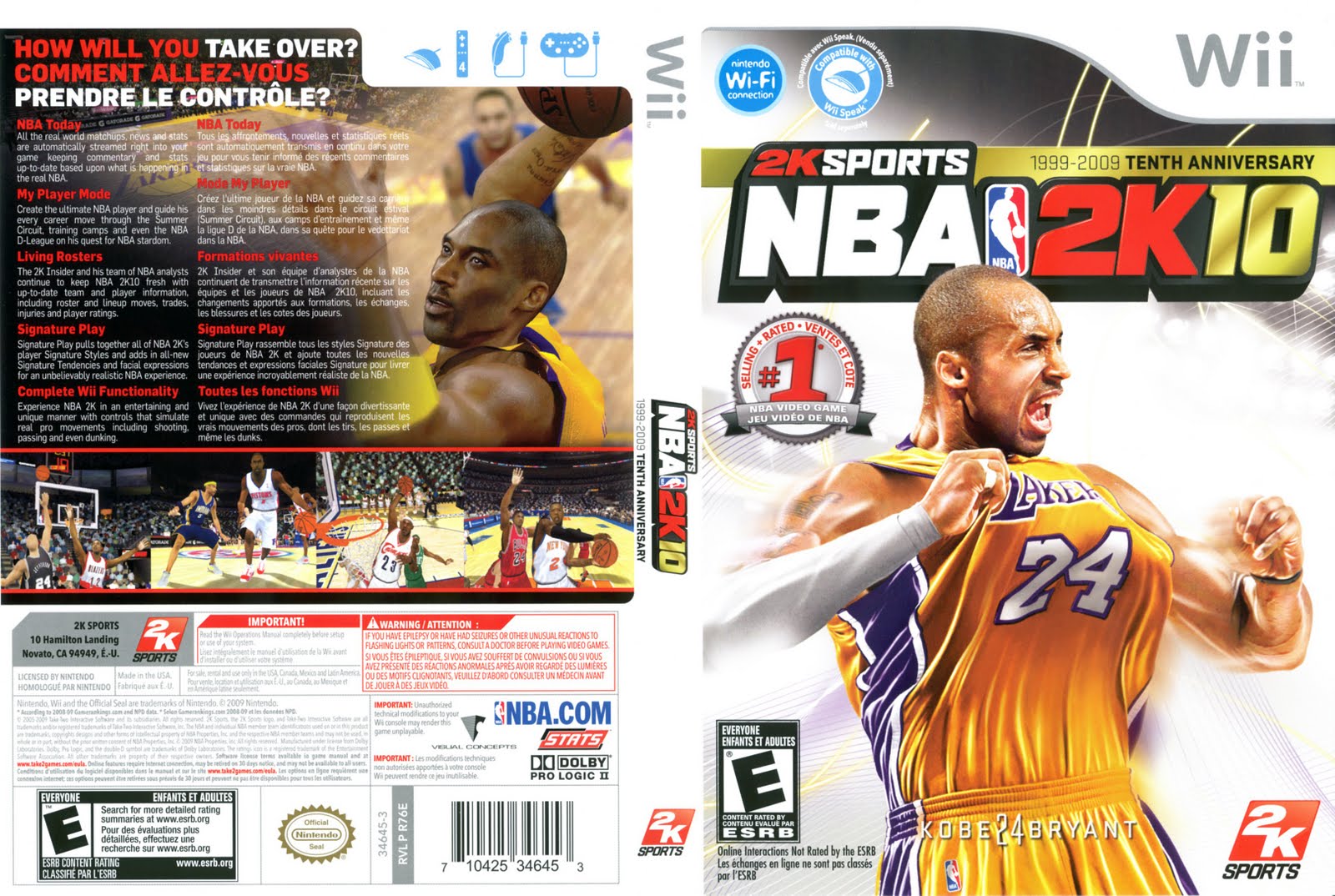 Zona Gamer Nba 2k10 ( Wii )
